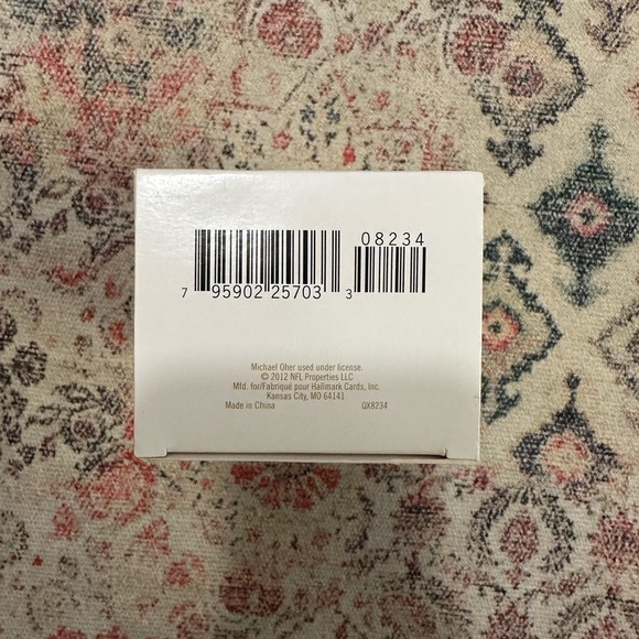 Collectibles Hallmark Keepsake Ornament 2012 Football Legend “Michael Oher" - Picture 6 of 9